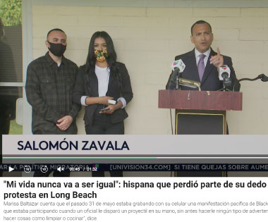 'Mi vida nunca va a ser igual': Marisa Balthazar, Long Beach